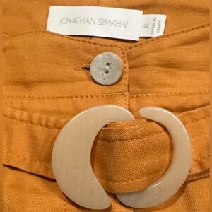 Jonathan Simkhai Yellow Cargo 🩳